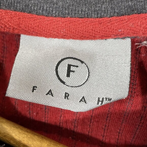 Farah Sweater Mens Size Small‎ Gray Ribbed Knit Cotton Winter Comfort Casual - Picture 10 of 14